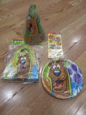 Scooby Doo Party Express Birthday Party Supplies 5pc Lot Multi-color NOS