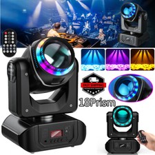 150W 18Prism Moving Head LED Light RGBW Gobo Beam DMX DJ Disco Bar Stage Lights