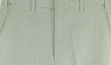 Vintage SEARS Men's 70's Green Gray Disco Flat Front Trousers Pants Size 36W/29L