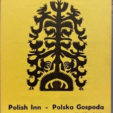 1963 Polish Inn Restaurant Menu Polska Gospoda Chicago International Trade Fair
