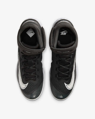 Nike Alpha Huarache Elite 4 Mid \'Dark Smoke Grey\' DJ6520-003 Baseball size 7 Nike Alpha Huarache Elite 4 Mid Dark Smoke Grey | Men Sizes  main image 2