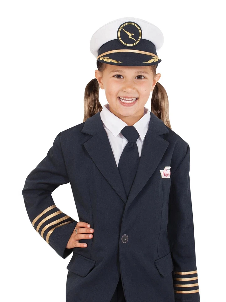 Pilot's Captains Hat By Qantas and Rubie's for Children - image 2 of 4