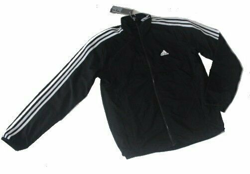 Herren Jacke Trainingsjacke Sportjacke Freizeit Adidas Light Schwarz 5 / 48 Neu-image