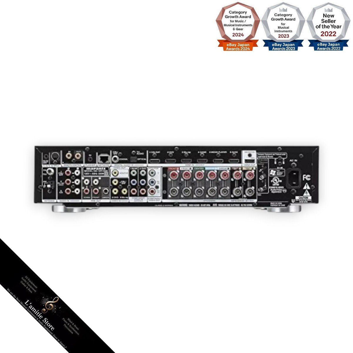 Marantz NR 1604 AV Surround Receiver 7.1 Channel Japan Black