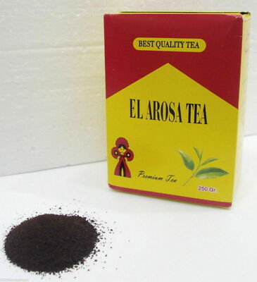 5 x EL AROSA Dust Soft Tea Black Red Kenyan 250g شاي العروسة درجه