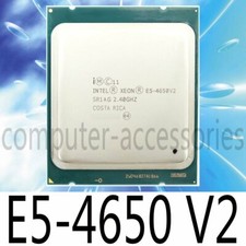 Intel Xeon E5-4650 V2 E5-4650V2 2.4GHz 10-Core 25M LGA2011 CPU Processor