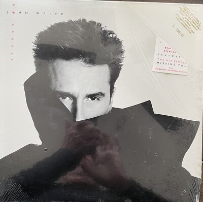 John Waite No Brakes in-shrink EMI America ST-17124 - LP Vinyl Record Promo.