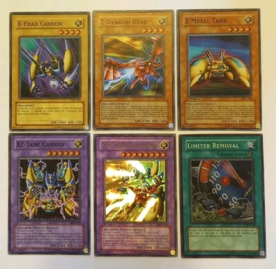 Chon チョン　1st 2nd 3rd 名盤3枚セット　GROW y Yugioh XYZ - Dragon Cannon Tank 6 card lot Ultra, Super 1st