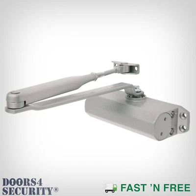 CARLISLE BRASS OVERHEAD DOOR CLOSER - STANDARD FIXED SIZE 3 DOOR SAFETY FITTINGS