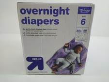 huggies overnites diapers size 6