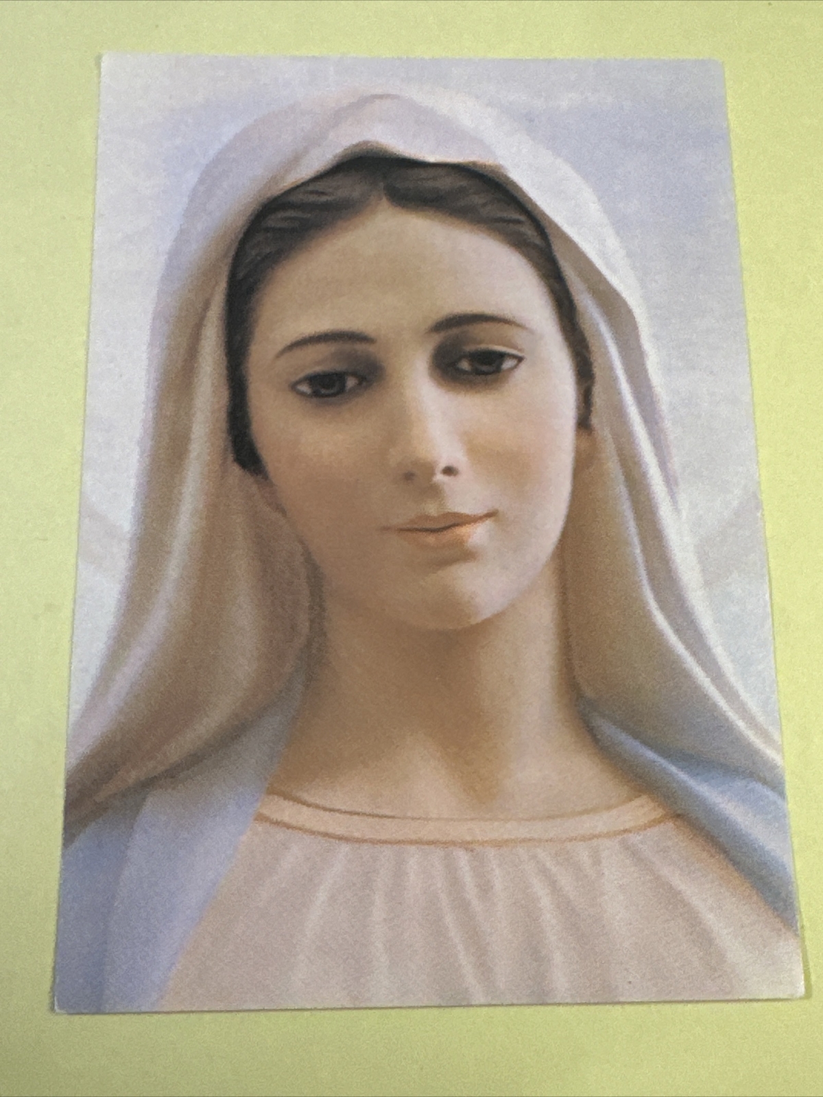 MADONNA MEDUGORJE - Santino - Holy Card - immagine sacra