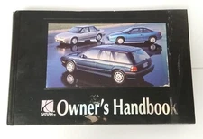 1994 Saturn Factory Original Glovebox Owners Manual Book