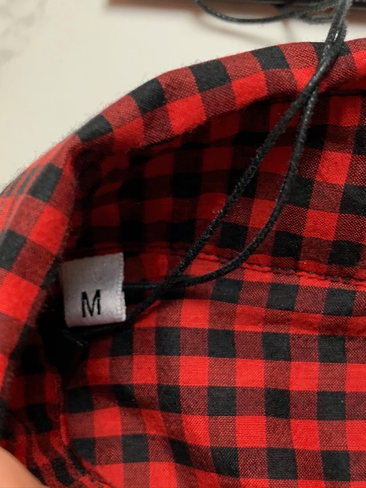 ?65% OFF? [VENDITA] Camicia Saint Laurent a quadri in misto seta rossa tg. S