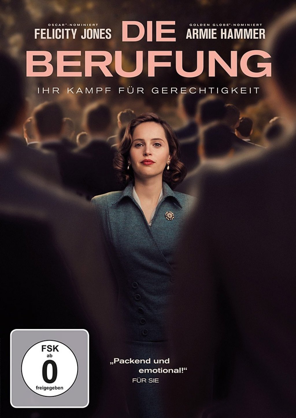 Die Berufung (2019)[DVD/Neu/OVP] Biopic von Ruth Bader Ginsburg mit Felicity Jon - Bild 3