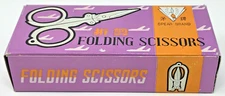 12-Pack FOLDING POCKET SCISSORS - 3.5" - Metal Sharp Durable Portable Travel