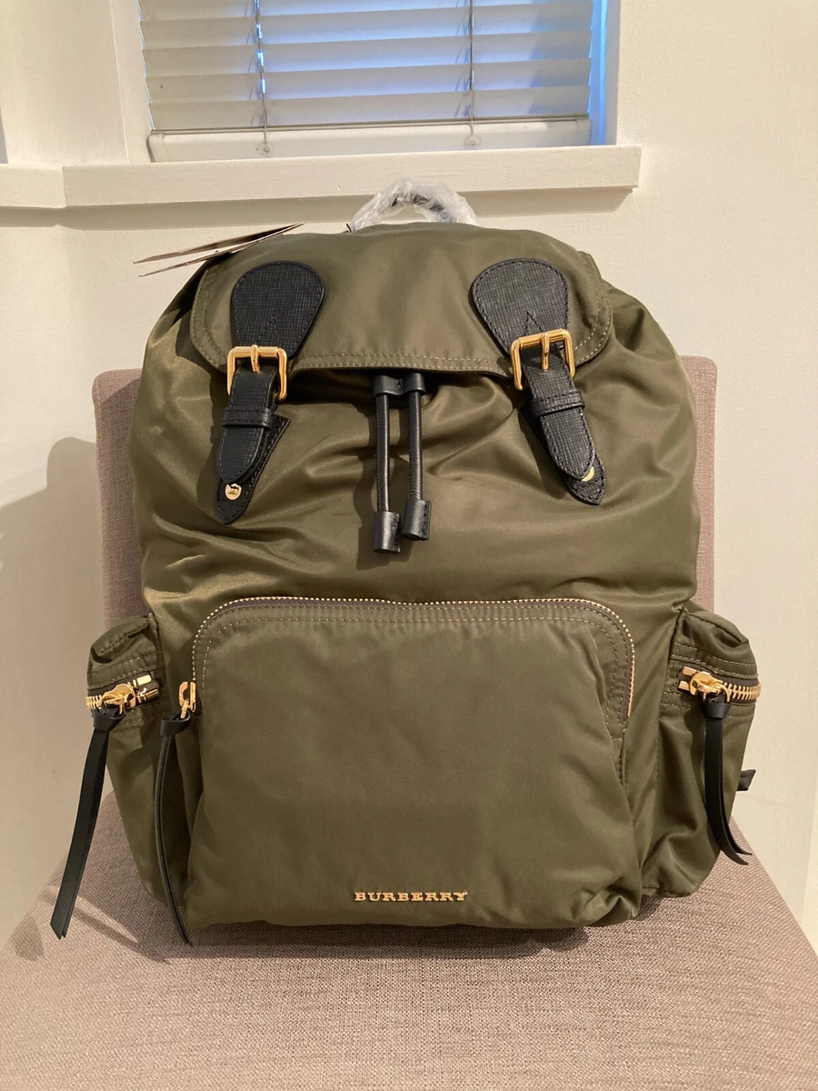 Burberry new rucksack hotsell