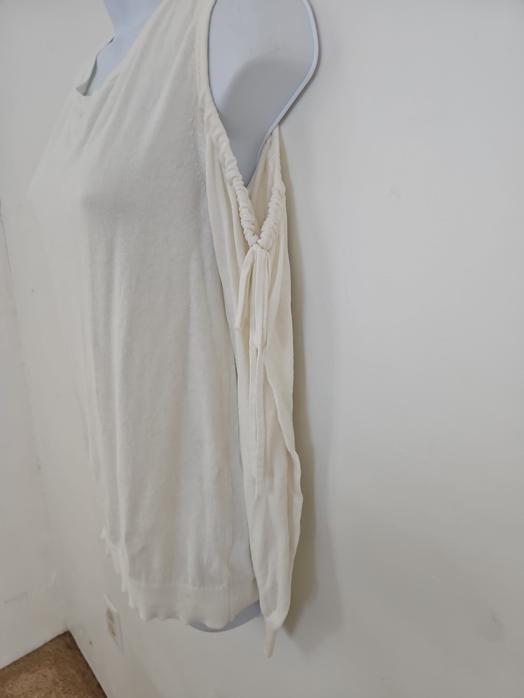 Express Ivory Pullover  Adjustable Cold Shoulder … - image 8