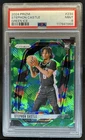 2024-25 Panini Prizm Stephon Castle RC Green Ice Rookie #234 Spurs PSA 9