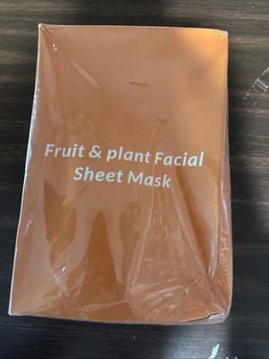 Fruit & Plant Facial Sheet Mask 24 Pack