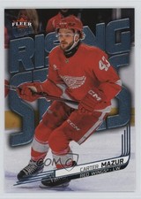 2025 Upper Deck Fleer Ultra Rising Stars Platinum 23/99 Carter Mazur #RS-28 17mk