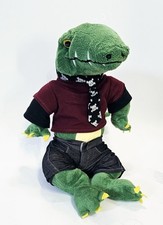 16" Animaland Adventure Alligator Crocodile Plush Stuffed Shirt Tie Shorts 2018
