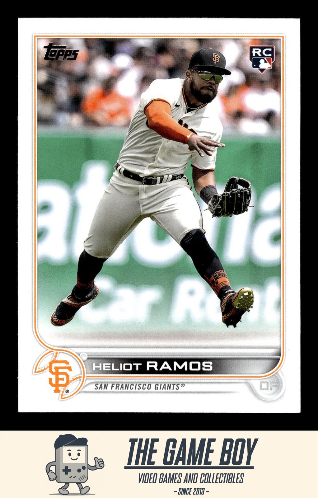 2022 Topps Update #US154 Heliot Ramos San Francisco Giants RC