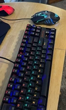 Redragon K552 Mechanical Gaming Keyboard RGB LED Rainbow Backlit Wired Keyboard