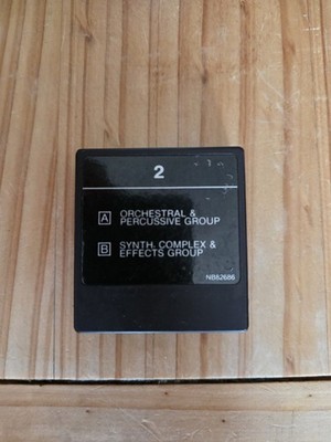 YAMAHA VOICE ROM 2 DATA CARTRIDGE für DX7 Keyboard