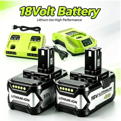 For RYOBI ONE 18V High Performance Starter Kit with 4.0Ah Battery