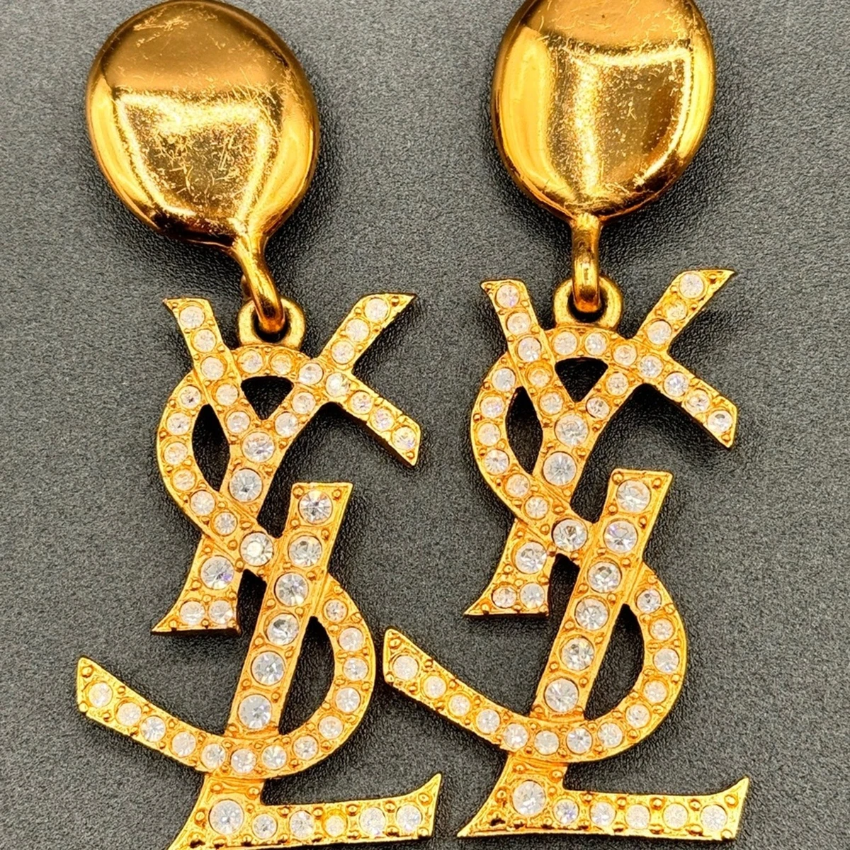 ysl earrings products for sale | eBay