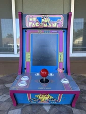 Arcade 1up #8296 Ms Pac-Man Tabletop Arcade Game System 16" - Fully Tested