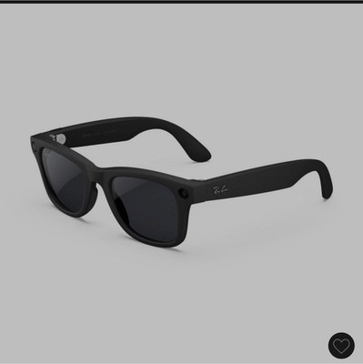 Ray-Ban | Meta Wayfarer (Gen 2) Matte Black Smart Glasses Transitions Grey