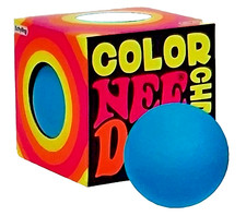 Schylling NeeDoh Color Change Ball Squishy Sensory Fidget Stress Toy Blue