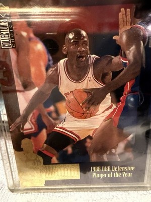 1998 Upper Deck Collectors Choice Michael Jordan #JC3 Defensive GOAT MINT