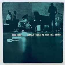 Stanley Turrentine w/ The 3 Sounds Blue Hour RVG Ear Mono W 63 / NY Blue Note LP
