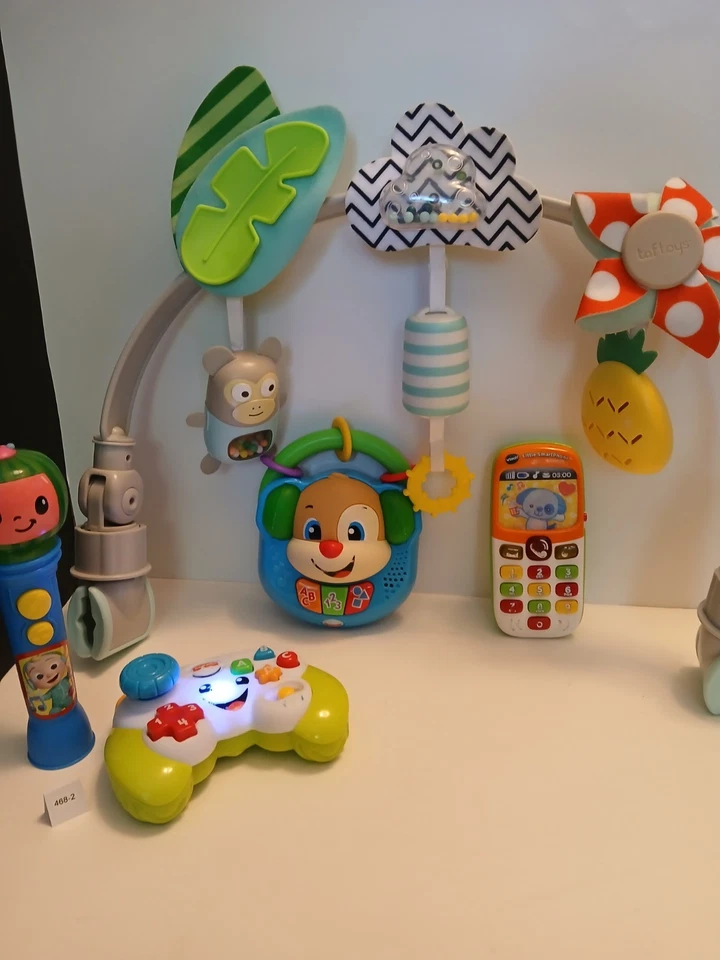 Lote de 5 piezas de juguetes* Incluye Taf Toys Tropical Orchestra Arch para cochecito Foto 2 de 3