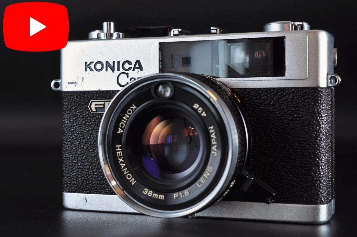 ☆美品☆コニカ KONICA C35 FD #1024 コニカ C35 FD で上野！ ちょっと