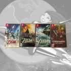 Nintendo Switch Legend of Zelda Lot of 4 Games