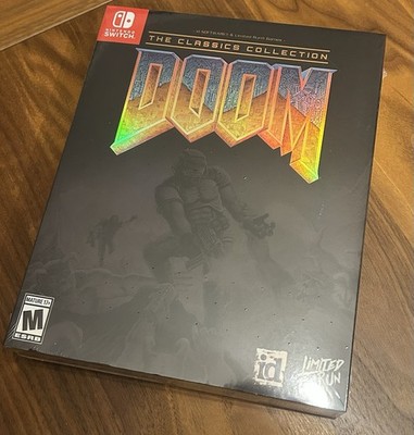 Doom The Classics Collection Special Edition Nintendo Switch Factory Sealed