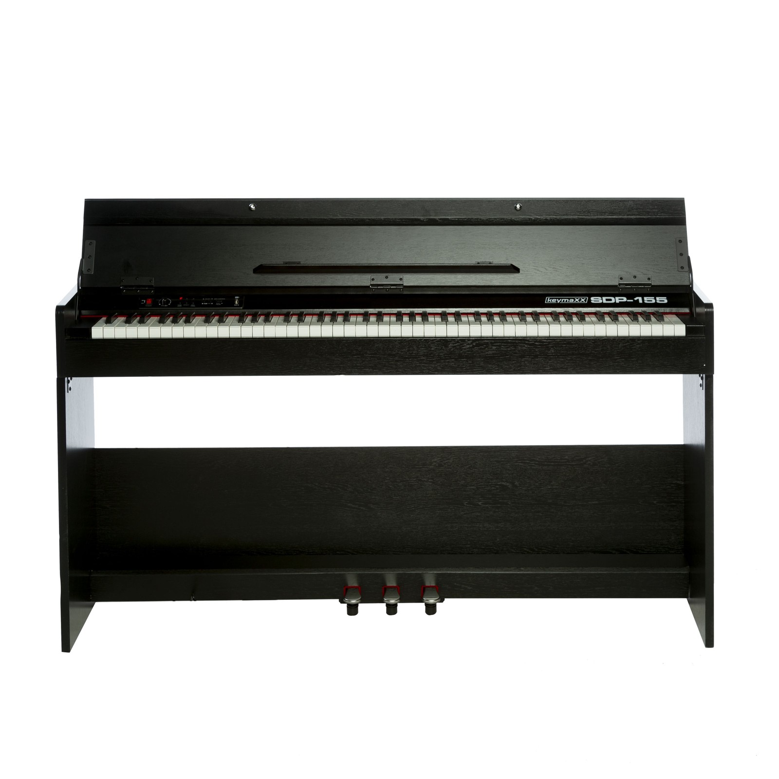 KeymaXX SDP-155 Digital Piano fr Anfnger 88 Tasten Pedalen - Klavierstnder 71790₽
