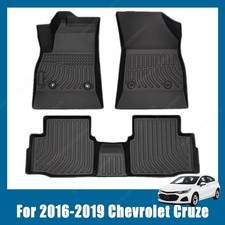 For 2016 2017 2018 2019 Chevy Cruze Tpe Floor Mats Liners All-weather 3d 3pcs