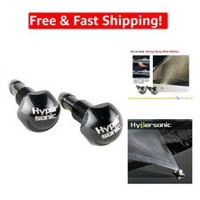 Durable Aluminum Windshield Washer Sprayers - 2pc Set For Superior Coverage