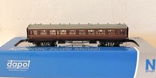 Dapol 2P-000-002 N Gauge Collett Coach BR Maroon Composite MIB!