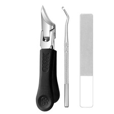 Angled Nail Clippers Oblique Ingrown Toenail Thick Nails Cutter Men Seniors Pro 