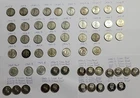 Lot of 57 Walking Liberty & Kennedy Half Dollars Silver