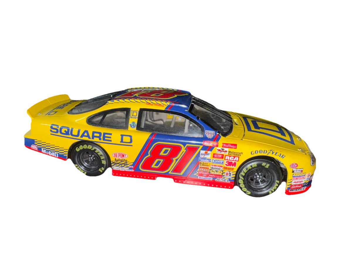 1998 Action Kenny Wallace #81 Square D Lightning 1:24th Stock Car