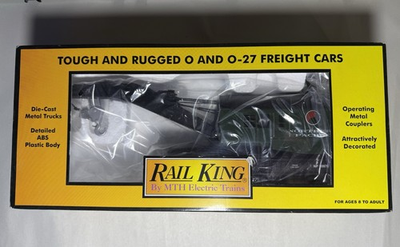 #ad MTH 30 7911 Northern Pacific Operating Crane Car LN $44.95