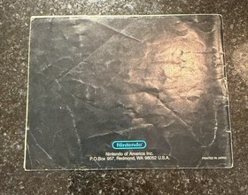 Mike Tyson's Punch-Out!! (Nintendo, 1987) Folleto de instrucciones &iexcl;SOLO! - NES