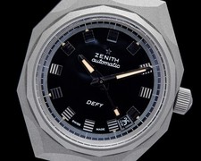 Zenith 97.A3642.670/21.M3642 Defy Revival Shadow Titanium Black Dial 2024 2