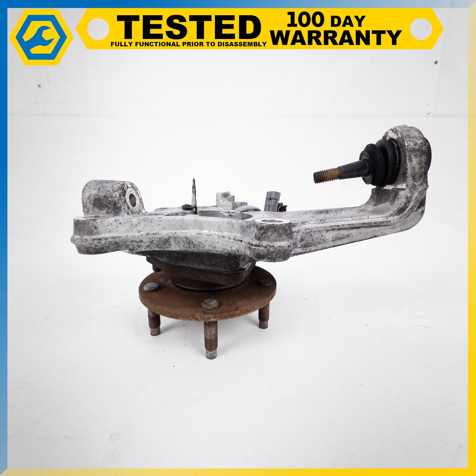 05-13 CHEVROLET CORVETTE C6 XLR FRONT RIGHT SIDE SPINDLE KNUCKLE HUB OEM